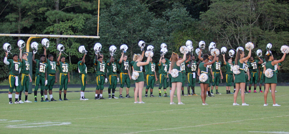 Bruton football honors Brooks        