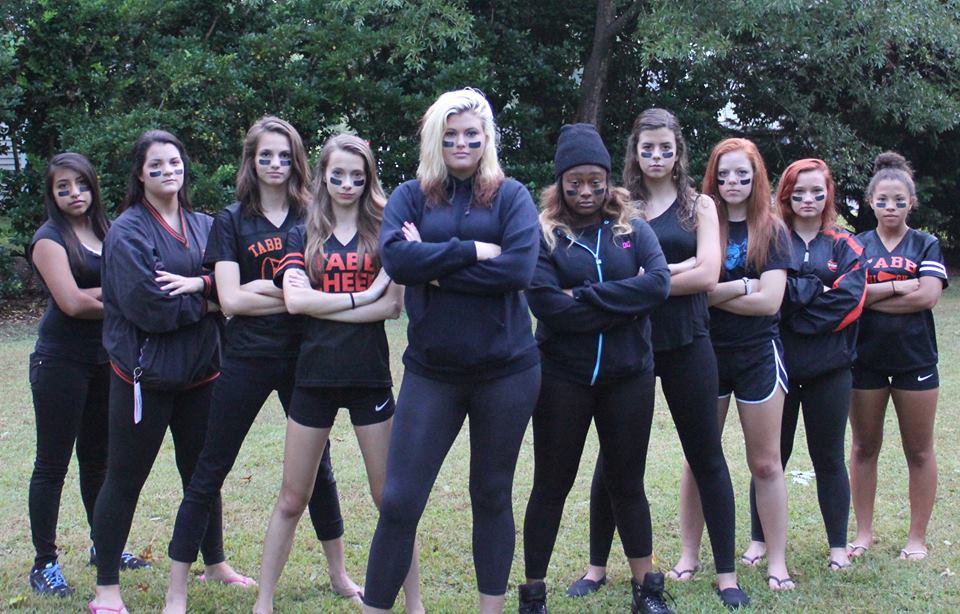 THS Varsity Sideline Cheerleaders