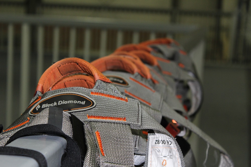 climbing harnesses