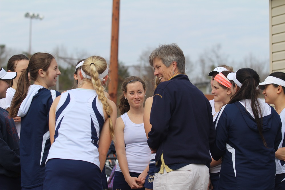 Team huddle